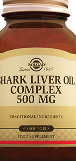 Solgar Shark Liver Oil Complex 500 Mg 60 Softjel